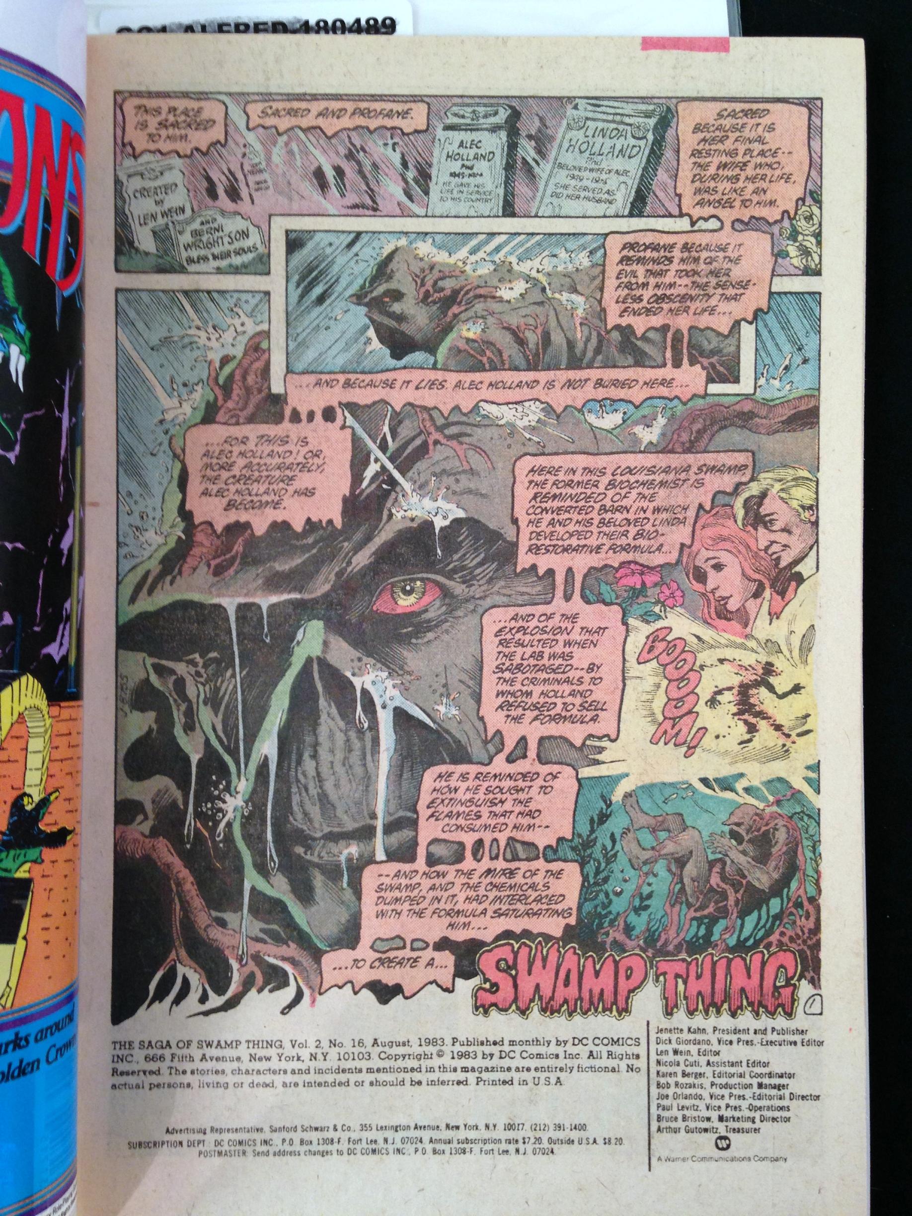 Swamp Thing 1-17 Pasko Collection (25)